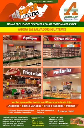 Catálogo Atacadão em Salvador | Atacadão - Açougue / Frios e Fatiados / Padaria | 26/03/2024 - 31/03/2024