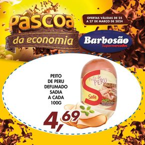 Catálogo Barbosão Extra Supermercados em Patrocínio | Páscoa Da Economia Barbosão Extra Supermercados | 27/03/2024 - 29/03/2024