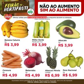 Promoções de Supermercados em Santa Maria | Feirão Do Hortifruti Rede Vivo de Rede Vivo | 27/03/2024 - 28/03/2024