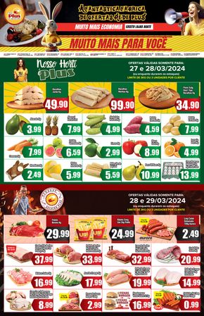 Catálogo Rede Plus Supermercados em Santo André | Muito Mais Para Você  | 27/03/2024 - 29/03/2024