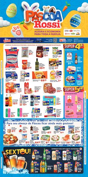 Catálogo Rossi Supermercados | Páscoa Rossi Supermercados | 27/03/2024 - 02/04/2024