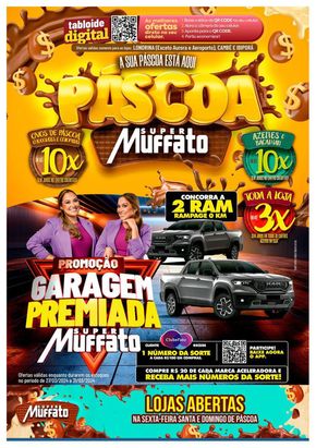 Promoções de Supermercados em Rolândia | Páscoa Super Muffato de Super Muffato | 27/03/2024 - 31/03/2024