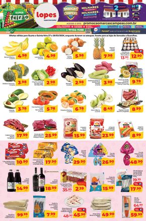 Catálogo Lopes Supermercados em Guarulhos | Super Feirão Lopes Supermercados | 27/03/2024 - 28/03/2024