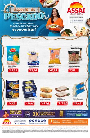 Promoções de Supermercados em Taguatinga | Especial de pescado de Assaí Atacadista | 27/03/2024 - 31/03/2024