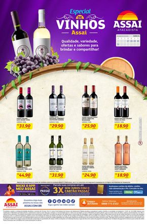 Promoções de Supermercados em Abadia de Goiás | Especial de vinhos de Assaí Atacadista | 27/03/2024 - 31/03/2024