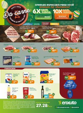 Promoções de Supermercados em Campos do Jordão |  Quarta E Quinta Da Carne Enxuto de Enxuto | 27/03/2024 - 28/03/2024