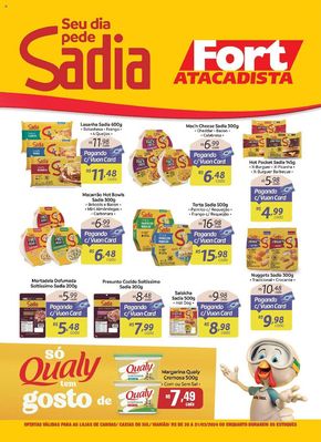 Promoções de Supermercados em Lages | Seu Dia Pede Sadia Fort Atacadista de Fort Atacadista | 27/03/2024 - 31/03/2024