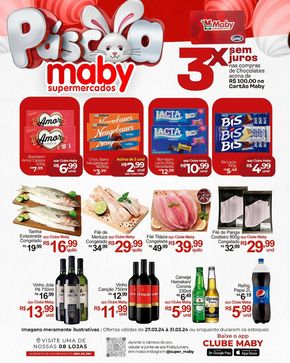 Catálogo Maby Supermercados em Porto Alegre | Páscoa Maby Supermercados | 27/03/2024 - 31/03/2024