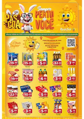 Promoções de Supermercados em Fernandópolis | Sempre perto de você! de Rede Sol | 27/03/2024 - 02/04/2024