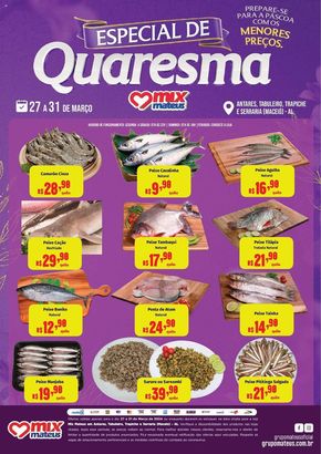 Catálogo Supermercados Mateus em Açailândia | Ofertas Supermercados Mateus | 27/03/2024 - 31/03/2024