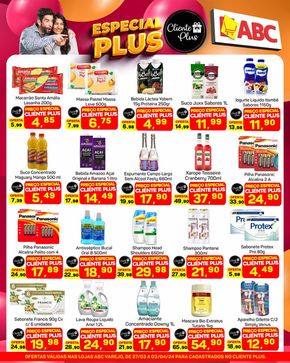 Promoções de Supermercados em Divinópolis | Especial plus de Supermercados ABC | 27/03/2024 - 03/04/2024