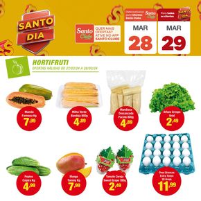 Catálogo Santo Supermercados em Sorocaba | Hortifruti | 27/03/2024 - 28/03/2024