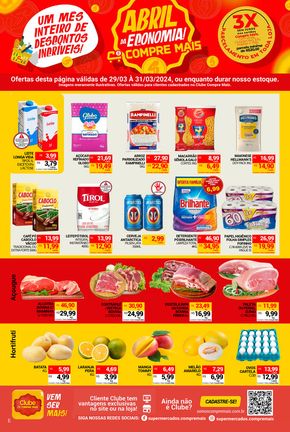 Promoções de Supermercados em Mafra | ABRIL DA ECONOMIA  de Compre Mais | 29/03/2024 - 04/04/2024