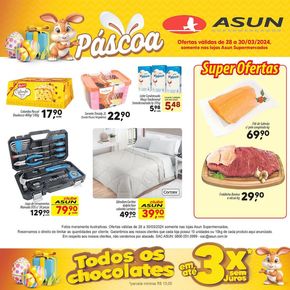 Promoções de Supermercados em Estância Velha | Páscoa Asun de Asun | 28/03/2024 - 30/03/2024