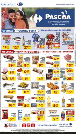 Catálogo Carrefour em Manaus | Páscoa  | 28/03/2024 - 31/03/2024