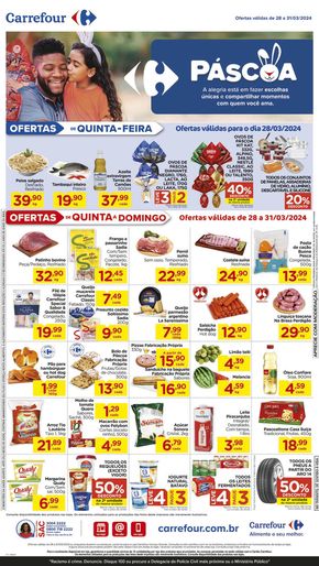 Catálogo Carrefour em Campo Grande | Páscoa  | 28/03/2024 - 31/03/2024