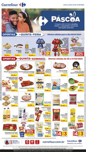 Catálogo Carrefour em Goiânia | Páscoa  | 28/03/2024 - 31/03/2024