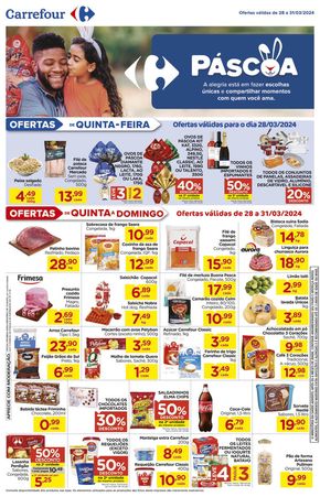 Catálogo Carrefour em Londrina | Páscoa  | 28/03/2024 - 31/03/2024