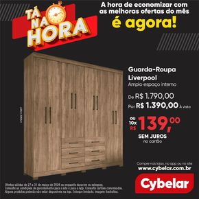 Promoções de Eletrônica e Magazines em Avaré | Tá Na Hora de Cybelar | 28/03/2024 - 31/03/2024