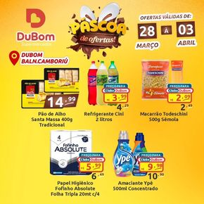 Catálogo Dubom Supermercados em Balneário Camboriú | Páscoa De Ofertas Dubom Supermercados | 28/03/2024 - 03/04/2024
