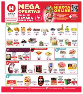 Catálogo Hirota Food Supermercado em Osasco | Final De Semana Hirota Food Supermercado | 28/03/2024 - 31/03/2024