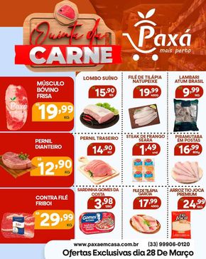 Catálogo Paxá Supermercados | Quinta Da Carne  | 28/03/2024 - 28/03/2024