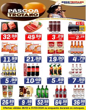 Catálogo Rede Troyano de Supermercados em Reserva do Cabaçal | Páscoa Troyano | 28/03/2024 - 31/03/2024