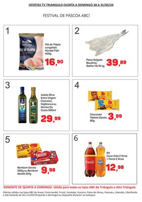 Catálogo Supermercados ABC em Uberaba |  Ofertas da TV  | 28/03/2024 - 31/03/2024