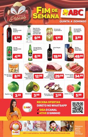 Catálogo Supermercados ABC em Ituiutaba |  Oferta de FDS Varejo | 28/03/2024 - 28/03/2024