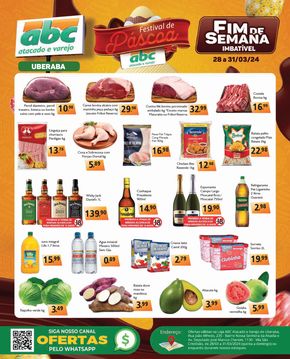Catálogo Supermercados ABC em Uberaba | Ofertas de FDS Atacado  | 28/03/2024 - 31/03/2024