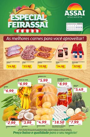 Promoções de Supermercados em Vitória da Conquista | Especial Feira Assaí Atacadista de Assaí Atacadista | 28/03/2024 - 31/03/2024