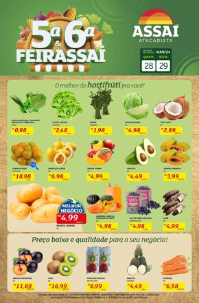 Promoções de Supermercados em Caruaru | Especial Feira Assaí Atacadista de Assaí Atacadista | 28/03/2024 - 29/03/2024