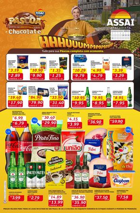 Promoções de Supermercados em Osasco | Páscoa Assaí Atacadista de Assaí Atacadista | 28/03/2024 - 31/03/2024