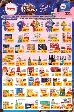 Catálogo Lopes Supermercados em Sorocaba | Super Ofertas Sorocaba. | 28/03/2024 - 04/04/2024