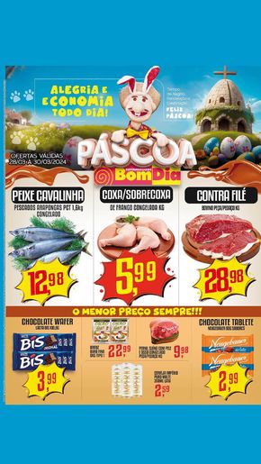 Catálogo Supermercados Bom Dia em Campo Mourão | Alegria e economia todo dia! | 28/03/2024 - 30/03/2024