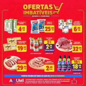 Catálogo Ayumi Supermercados em São Bernardo do Campo | Ofertas Imbatível | 28/03/2024 - 31/03/2024