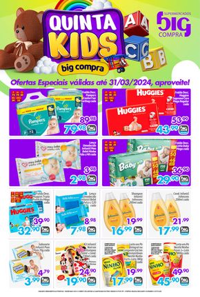 Promoções de Supermercados em Ituverava | Quinta Kids  de Supermercados Big Compra | 28/03/2024 - 31/03/2024