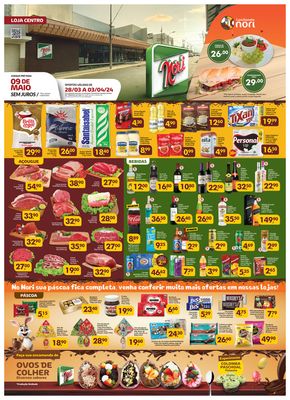 Catálogo Supermercados Nori em Altinópolis | Ofertas Supermercados Nori | 28/03/2024 - 03/04/2024