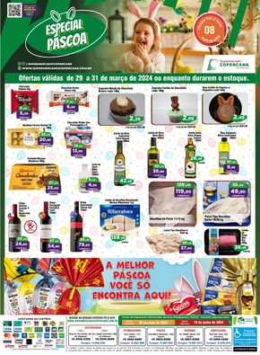 Promoções de Supermercados em Ituverava | Especial Páscoa Copercana de Copercana | 29/03/2024 - 31/03/2024