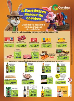 Catálogo Covabra Supermercados em Sumaré | A Fantástica Páscoa Do Covabra Supermercados | 29/03/2024 - 03/04/2024