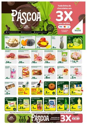 Catálogo Master Supermercados | Páscoa Master Supermercados | 29/03/2024 - 01/04/2024