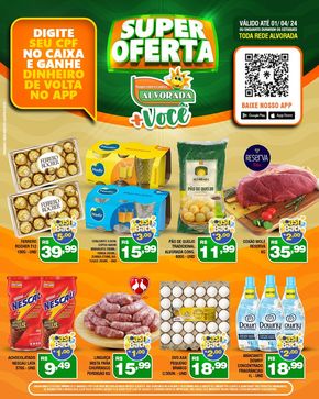 Promoções de Supermercados em Pouso Alegre | Ofertas Supermercados Alvorada de Supermercados Alvorada | 29/03/2024 - 01/04/2024