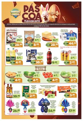 Promoções de Supermercados em Lins | Ofertas - Lins de Supermercados Kawakami | 29/03/2024 - 01/04/2024