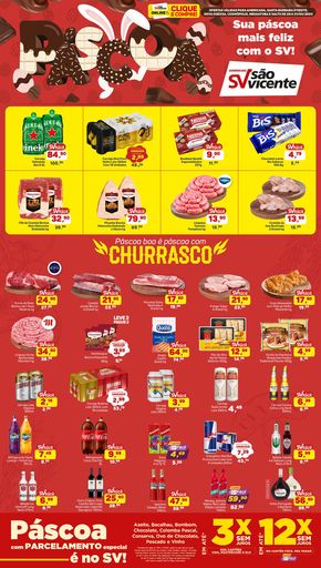 Catálogo Supermercados São Vicente em Santa Bárbara d'Oeste | Páscoa Supermercados São Vicente | 29/03/2024 - 31/03/2024