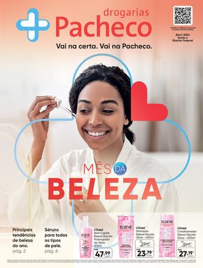 Promoções de Farmácias e Drogarias em Abadia de Goiás | Mês Da Beleza de Drogaria Pacheco | 02/04/2024 - 30/04/2024