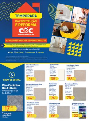 Catálogo C&C em São Vicente | Temporada da Construção e Reforma C&C | 02/04/2024 - 30/04/2024