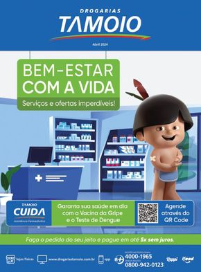 Catálogo Drogarias Tamoio em São Paulo | Bem Estar Com A Vida  | 02/04/2024 - 30/04/2024