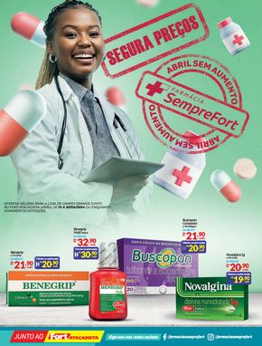 Promoções de Farmácias e Drogarias em Xaxim | Abril Sem Aumento de Farmácia SempreFort | 02/04/2024 - 30/04/2024