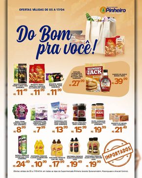 Catálogo Pinheiro Supermercado | Do Bom Pra Você Pinheiro Supermercado | 05/04/2024 - 17/04/2024