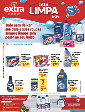 Catálogo Mercado Extra em Jundiaí | Casa Limpa & CIA. | 05/04/2024 - 19/04/2024